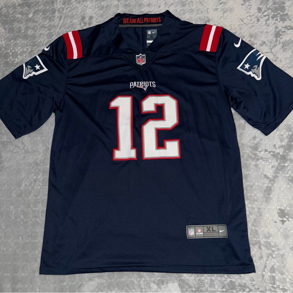 Tom Brady New England Patriots Nike Vapor Color Rush Limited Jersey XL